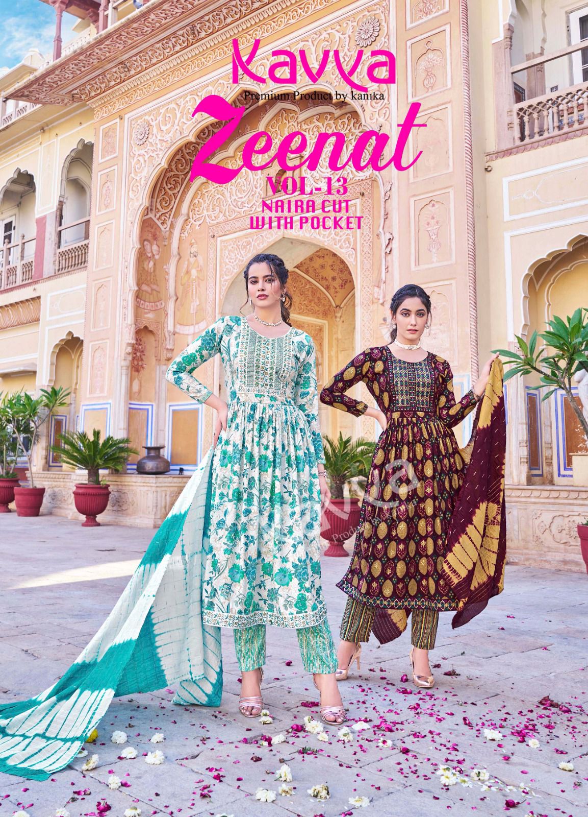 KAVYA KURTI ZEENAT VOL 13